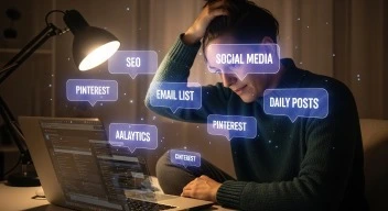 why most people quit blogging within the first year. -1