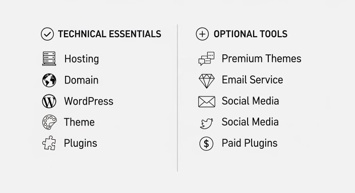 what you need to start a blog