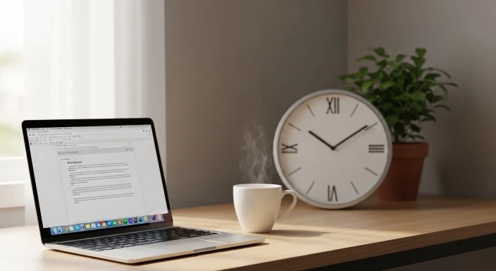 how much time blogging takes