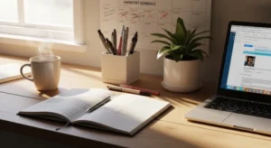 blog consistently when your schedule is unpredictable