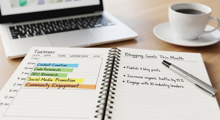 how to find time for blogging